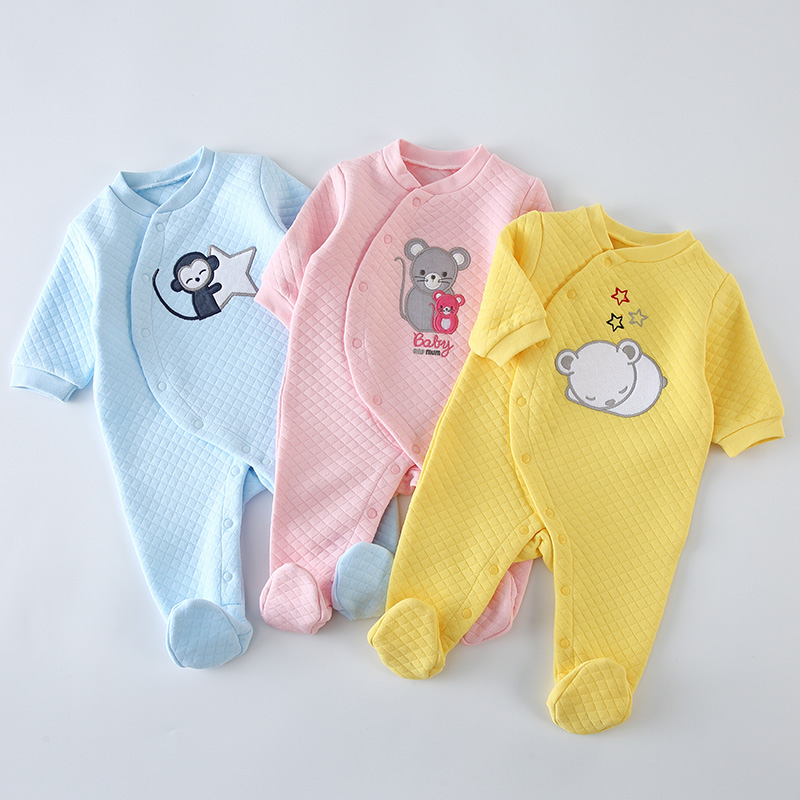 Baby Clothing Gender Neutral - Bông Rompers Quần Áo Sơ Sinh