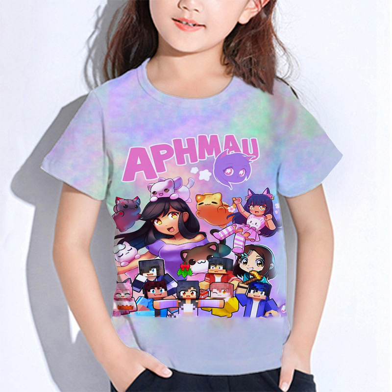 Baby Clothing For Sale - Aphmau Meows Cat T Shirts Cartoon