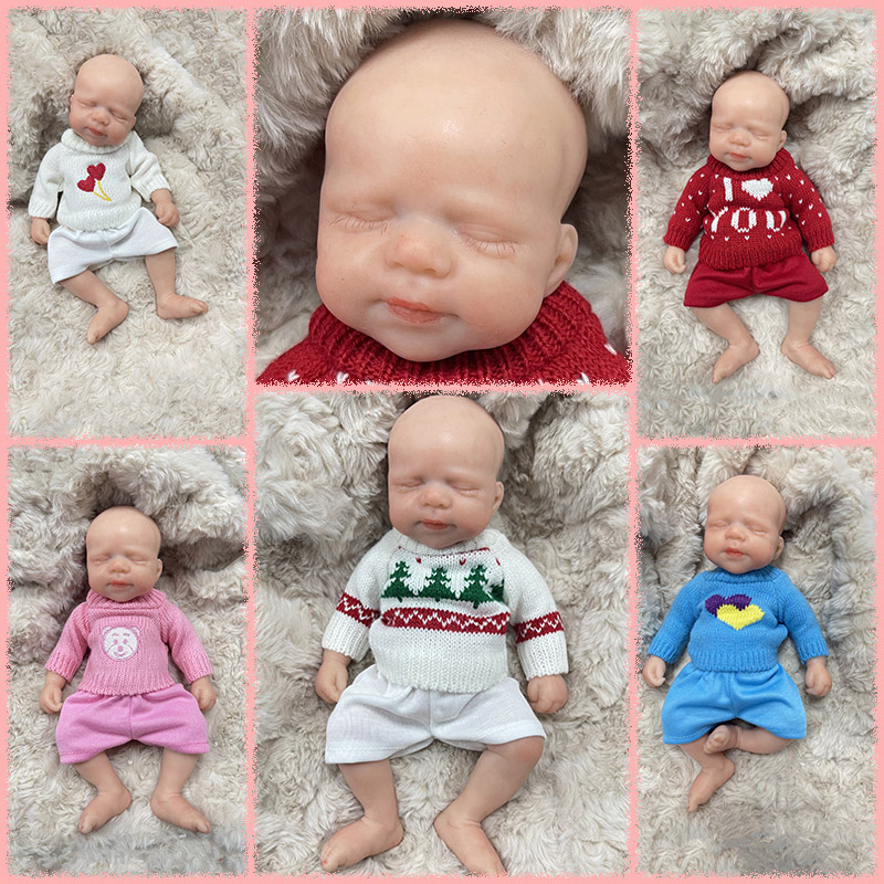 Baby Clothing Model - 10Inch Pascale Handmade No Hair Cute