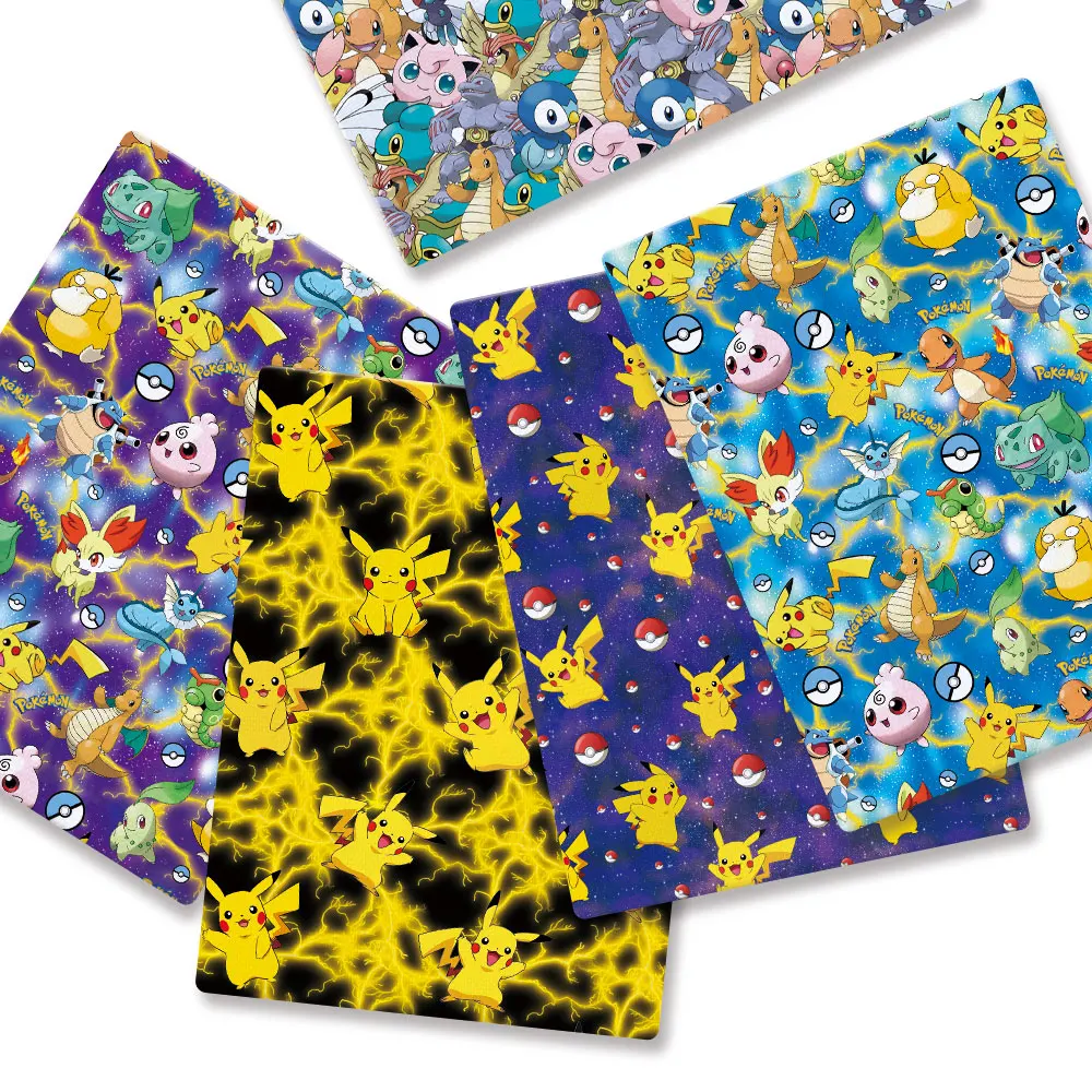 Baby Clothing Model - Pokemon Cartoon Fabric140*50cm Handmade Sewing Patchwork