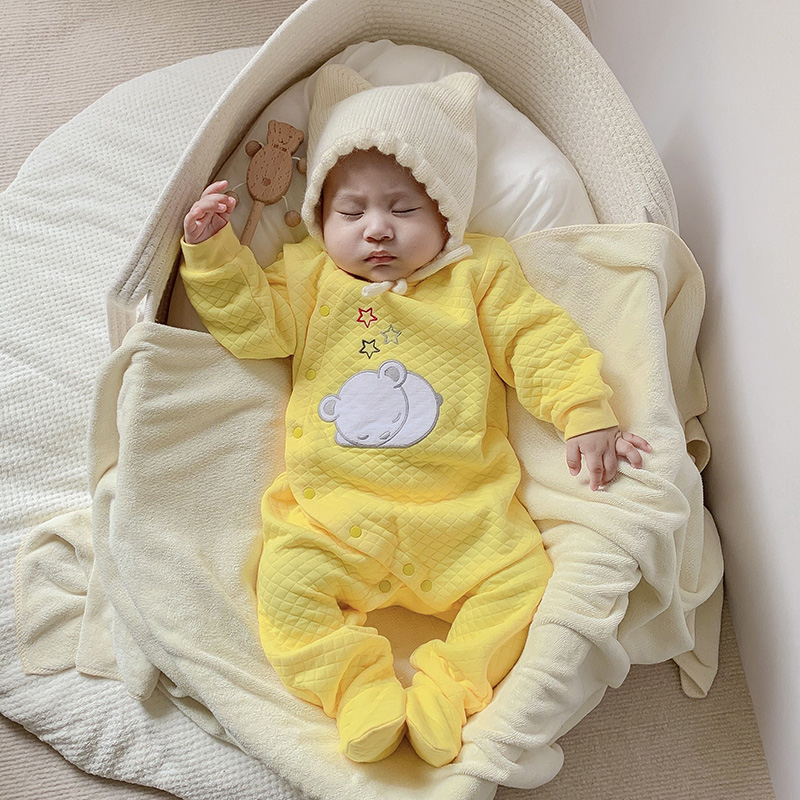 Bông Rompers Quần Áo Sơ Sinh D - đánh giá và giá Baby Clothing Gender Neutral