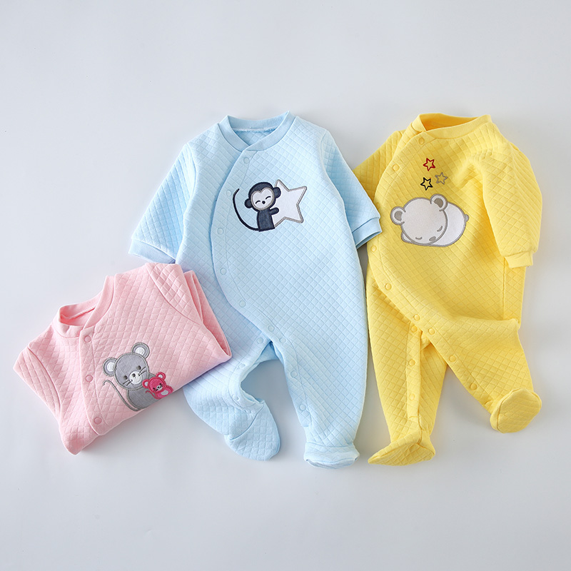 Bông Rompers Quần Áo Sơ Sinh D - đánh giá và giá Baby Clothing Gender Neutral