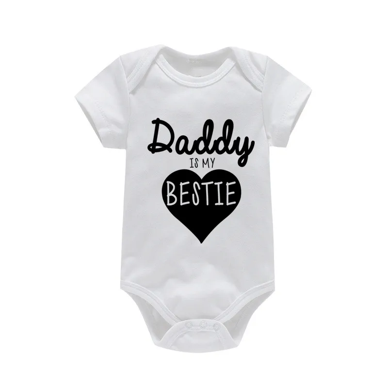 Daddy Is My Bestie Cute Baby B - đánh giá và giá Baby Clothing Gender Neutral