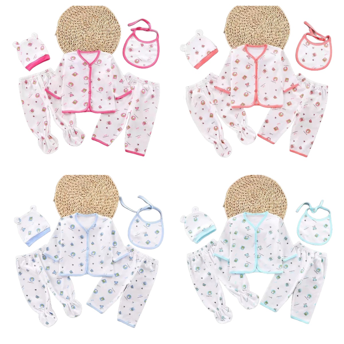 5Pcs/Set Newborn Baby Girl Clo - đánh giá và giá Baby Clothing Gender Neutral