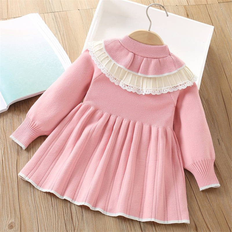 Baby Girls' Knitted Dress Chil - đánh giá và giá Baby Clothing Jumper