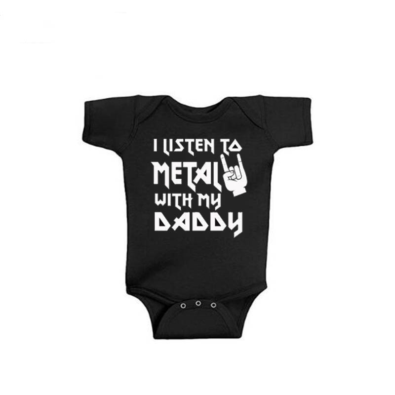 I Listen to Metal with My Dadd - đánh giá và giá Baby Clothing Gender Neutral