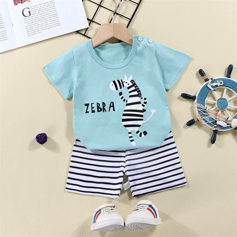 Cotton Tees+Shorts 2-piece Tra - đánh giá và giá Baby Clothing For Sale