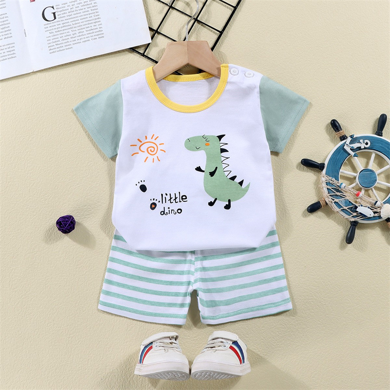 Cotton Tees+Shorts 2-piece Tra - đánh giá và giá Baby Clothing For Sale