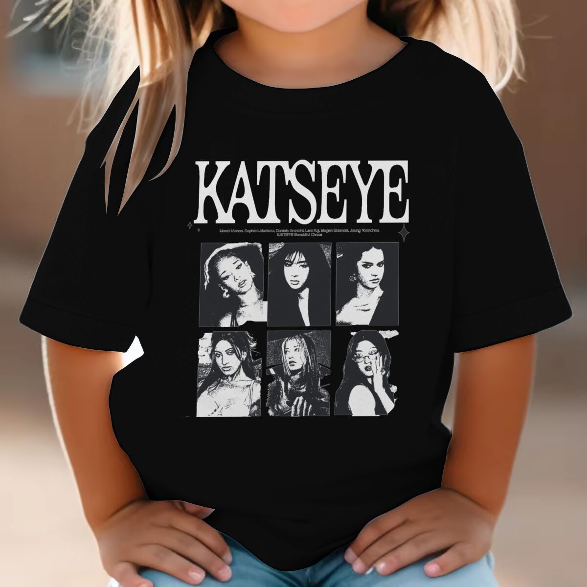 KATSEYE Print Summer Tops Girl - đánh giá và giá Baby Clothing For Sale