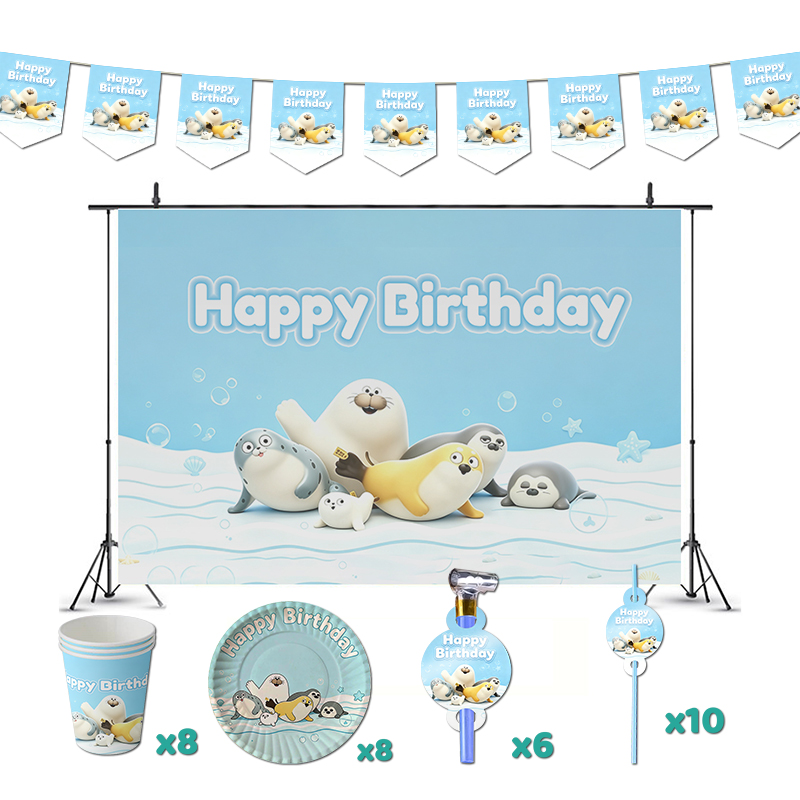 Angry Blob Seal Birthday Party - đánh giá và giá Baby Clothing Event
