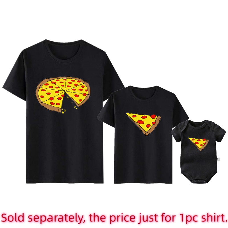 Funny Pizza Print Father Mothe - đánh giá và giá Baby Clothing For Sale