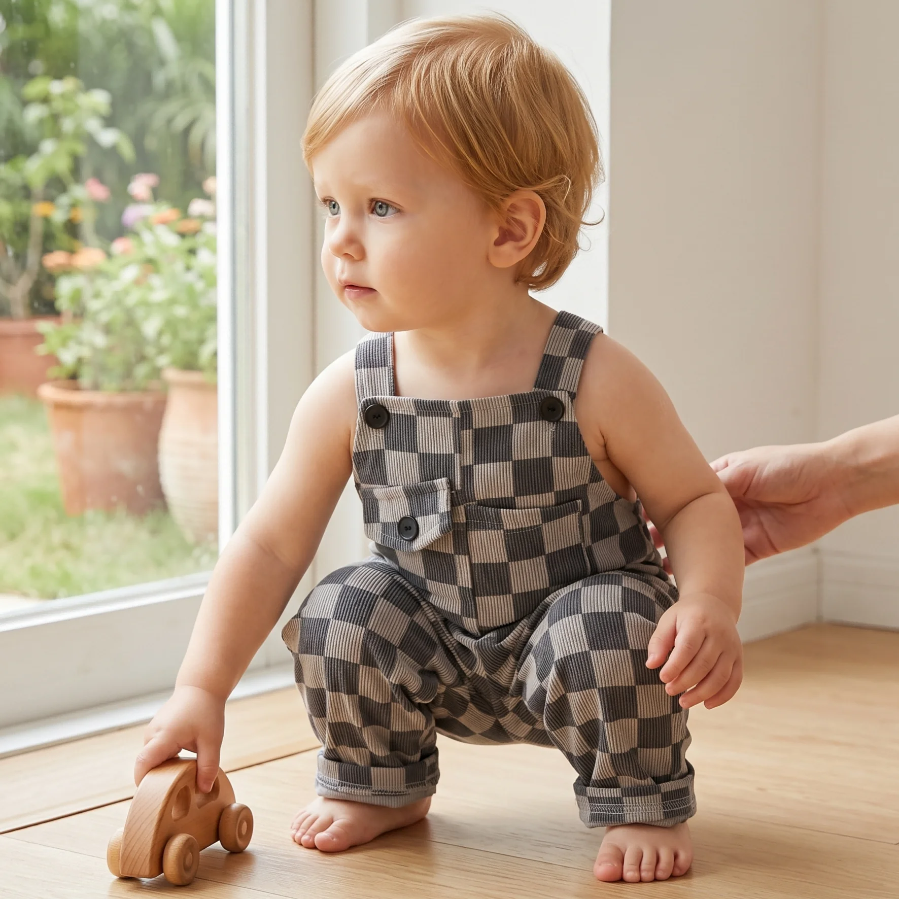 Summer Baby Boys Grid Jumper P - đánh giá và giá Baby Clothing Jumper