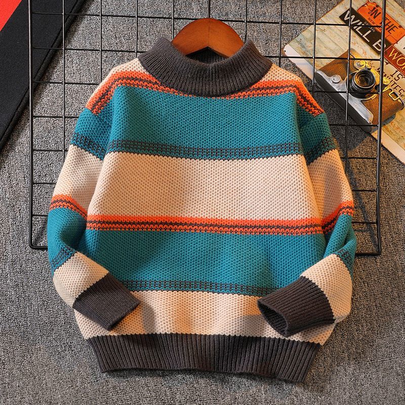 Boys Knitted Sweater New Winte - đánh giá và giá Baby Clothing Jumper