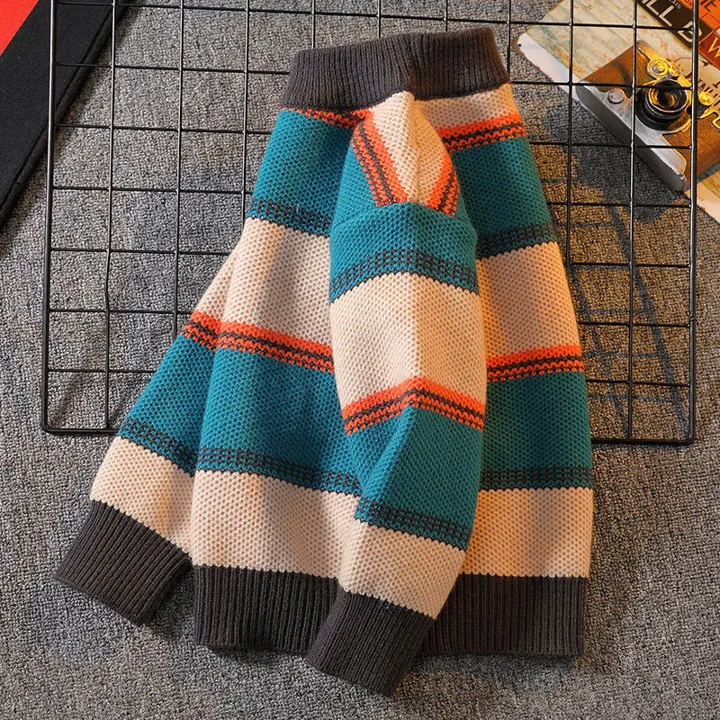Boys Knitted Sweater New Winte - đánh giá và giá Baby Clothing Jumper
