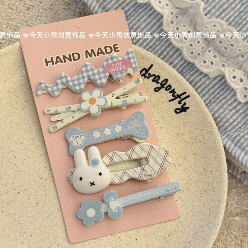 5pcs Miffy Hair Clip Cute Baby - đánh giá và giá Baby Clothing Model