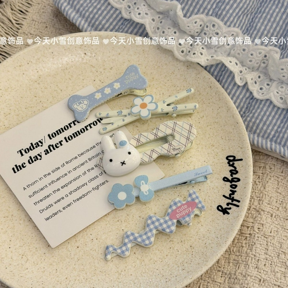 5pcs Miffy Hair Clip Cute Baby - đánh giá và giá Baby Clothing Model